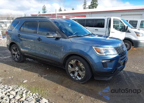2018 Ford Explorer Sport from USA, damaged, VIN 1FM5K8GT3JGA81479
